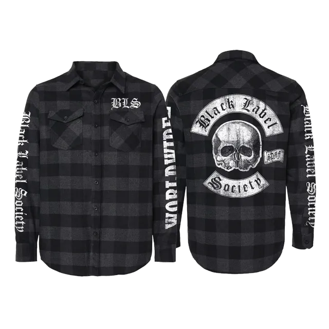 Black Label Society Destroy Colors flanelová košile